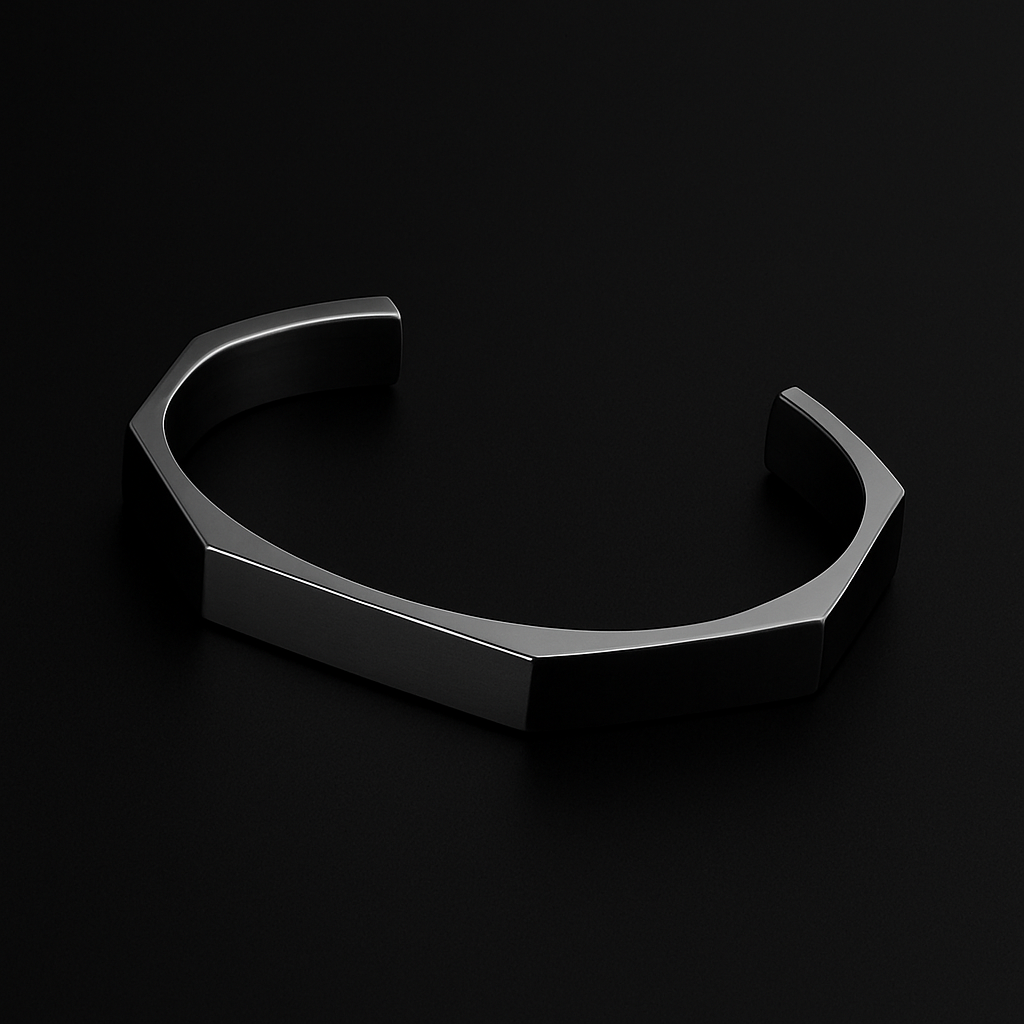 Hexagonal Stainless Steel Bracelet