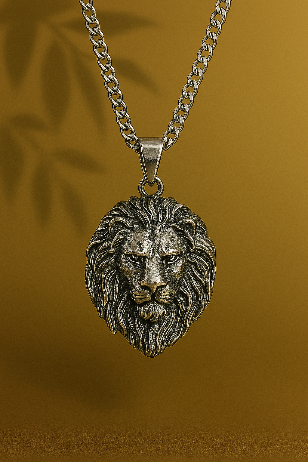 Majestic Lion Head Chain