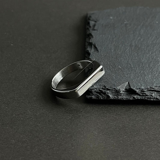 Silver Italian Ring For Men/Women