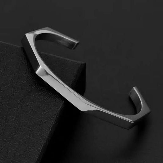 Hexagonal Stainless Steel Bracelet