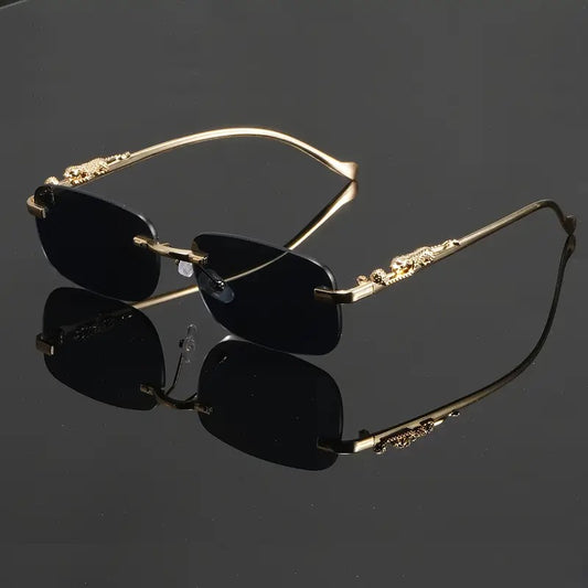Fashion Square Frameless Glasses