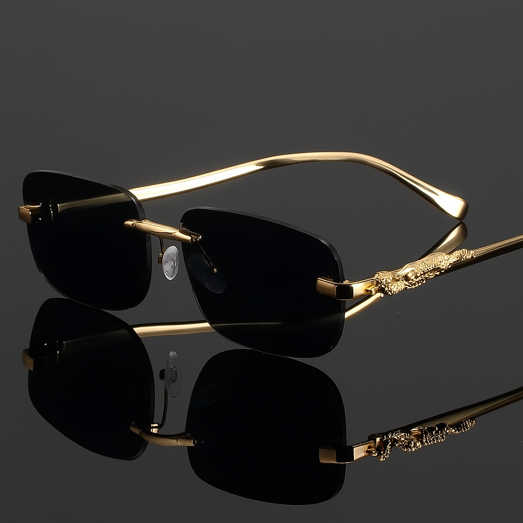 Fashion Square Frameless Glasses