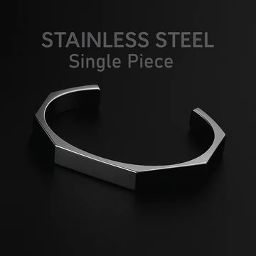 Hexagonal Stainless Steel Bracelet