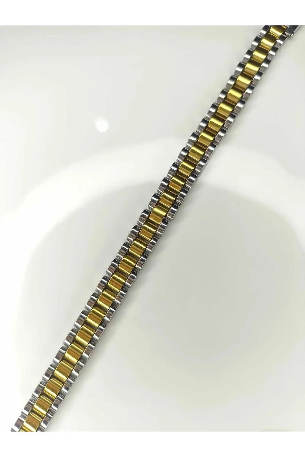 Rolex Gold & Silver Watch Band Bracelet
