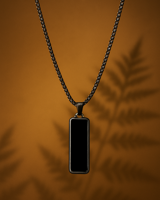 Box Chain Pendant Necklace